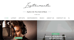 Desktop Screenshot of instrumenta.org